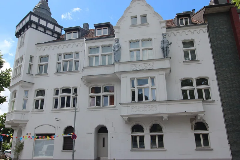 Typischer Gebäudebestand in Düsseldorf