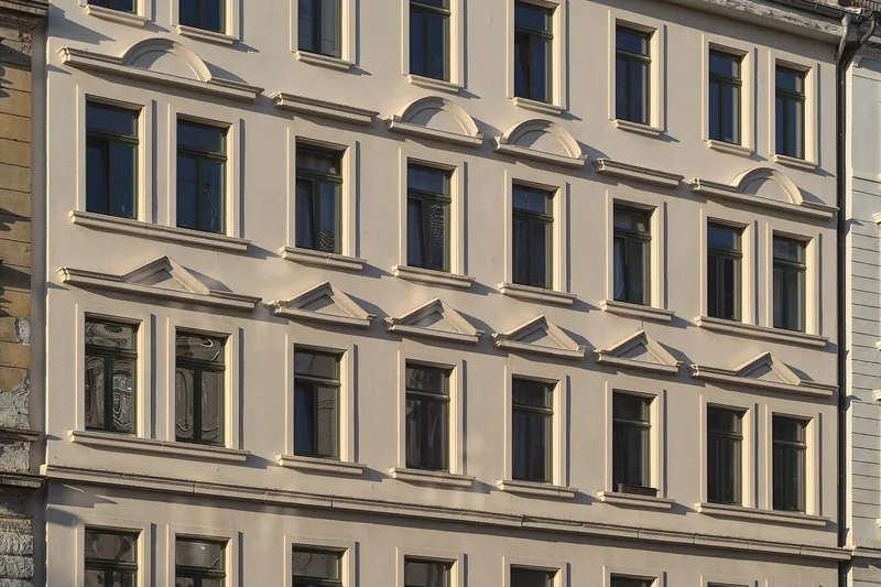 Typischer Gebäudebestand in Leipzig