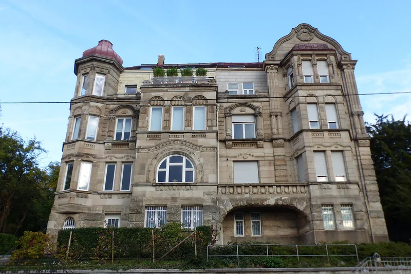 Typischer Gebäudebestand in Stuttgart